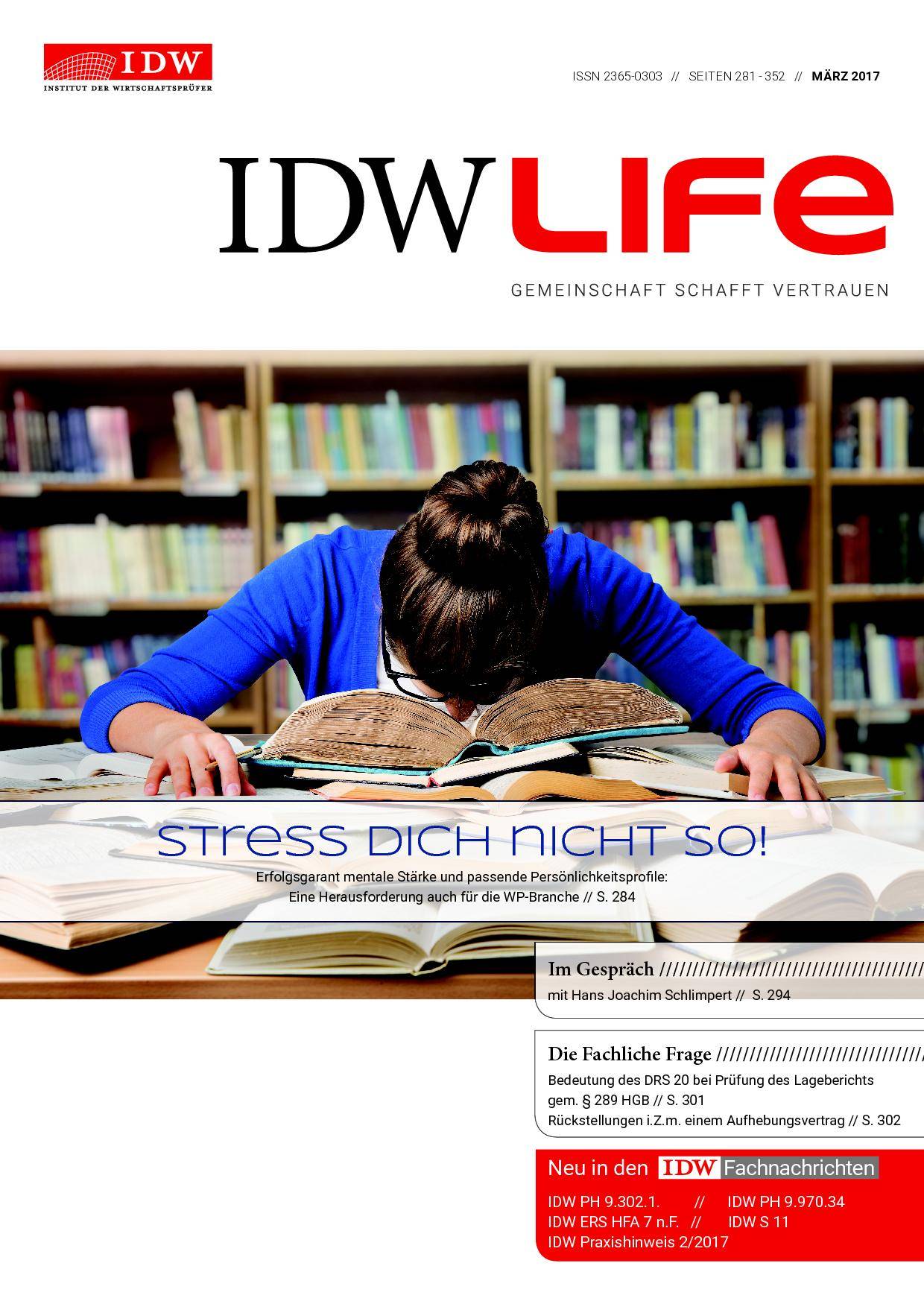 "Stress dich nicht so"