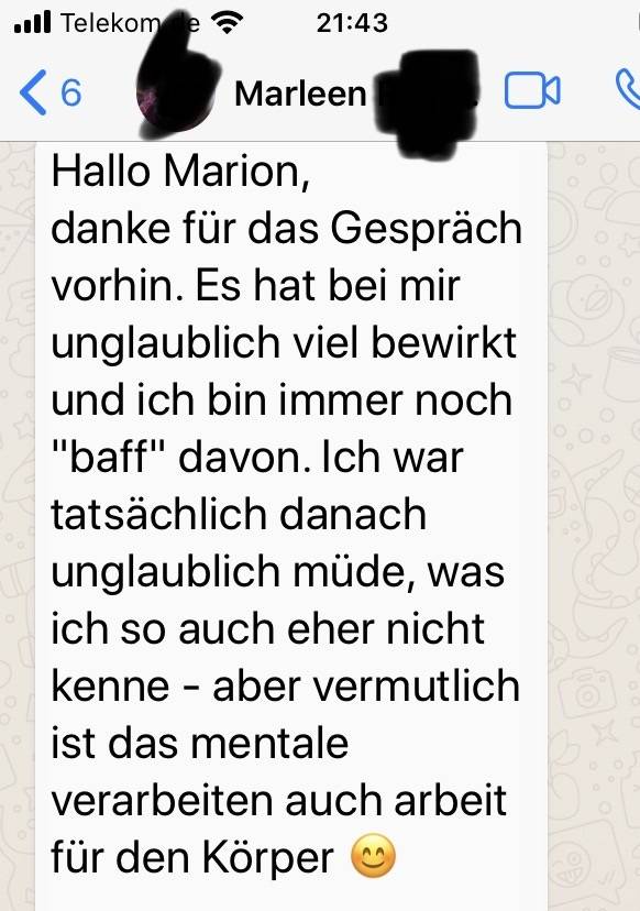 Kundenstimme von Merleen Examenscoaching