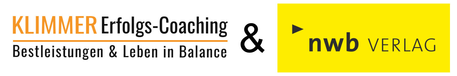 Klimmer Erfolgscoaching und NWB Logo